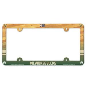 Milwaukee Bucks Wincraft NBA Poly License Plate Frame