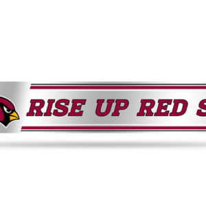 Arizona Cardinals NFL 3 x 17 Rise Up Red Sea Team Slogan Decal