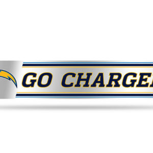 Los Angeles Chargers NFL 3 x 17 Go Chargers Team Slogan Decal