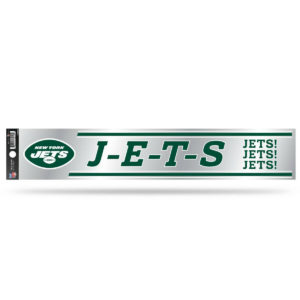 New York Jets NFL 3 x 17 J-E-T-S Team Slogan Decal