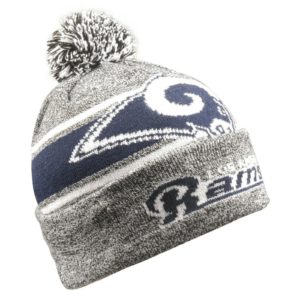 Los Angeles Rams 2019 Forever Collectibles NFL Gray Light Up Beanie