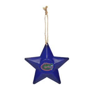 Florida Gators NCAA Metal Distressed Tree Ornament
