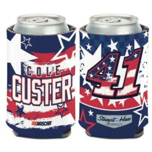Cole Custer 2020 Wincraft #41 Stewart-Haas Racing Patriotic 12oz Can Coolie