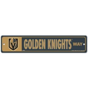 Vegas Golden Knights Wincraft NHL Golden Knights Way Street Sign 3.75x19