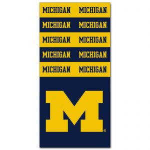Michigan Wolverines NCAA Superdana Neck Gaiter Scarf/Face Mask