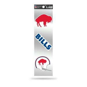 Buffalo Bills NFL Triple Spirit RETRO Decal Set