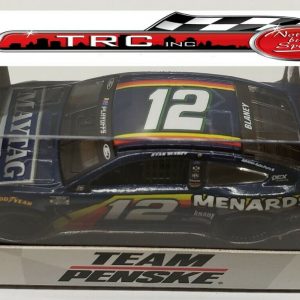 Ryan Blaney 2020 Lionel #12 Maytag/Menard's Darlington Ford 1/64 diecast model car on display shelf