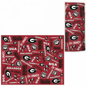 Georgia Bulldogs Wincraft NCAA Scatter Print Neck Gaiter Scarf/Face Mask