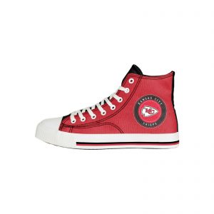 Kansas City Chiefs 2021 NFL Men's High Top Canvas SNEAKERS