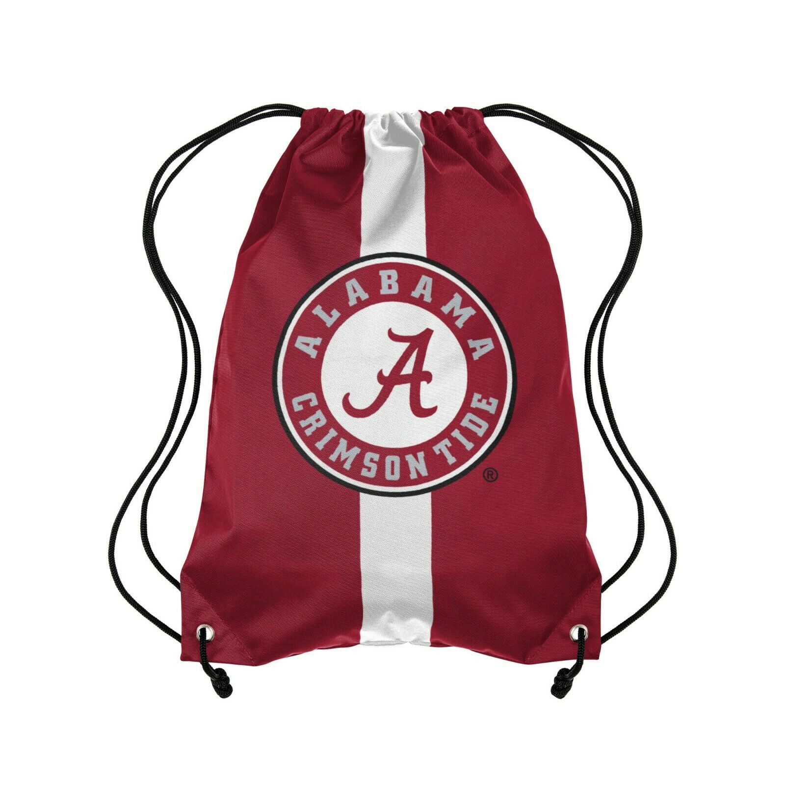 Alabama Crimson Tide Team Stripe Drawstring Back Pack