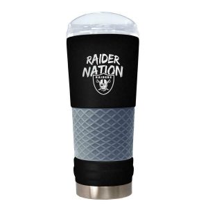 Las Vegas Raiders NFL 24oz Raider Nation Stainless Steel Travel Tumbler