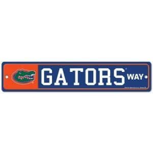 Wincraft NCAA Florida Gators Way Street Sign 3.75x19