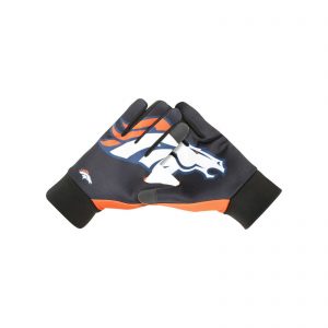 Denver Broncos NFL Palm Logo Texting Gloves