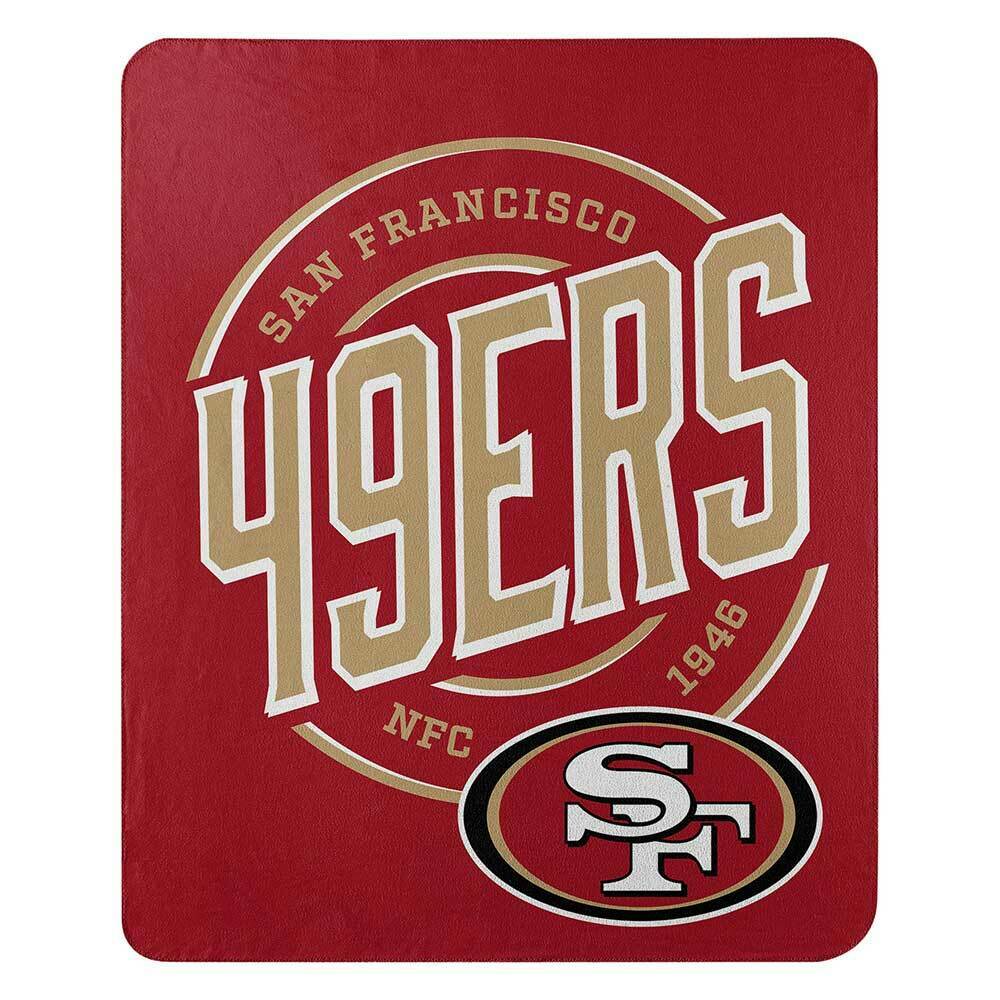 San Francisco 49ers NFL Northwest 50"x60" Campaign Soft Fleece Throw Blanket