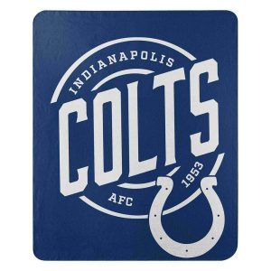 Indianapolis Colts NFL Northwest 50"x60" Campaign Soft Fleece Throw Blanket