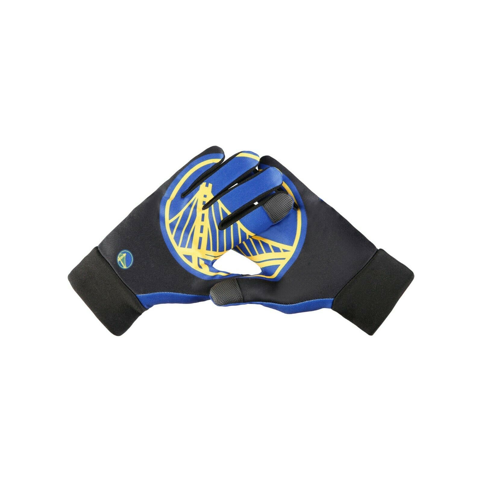Golden State Warriors NBA Palm Logo Texting Gloves