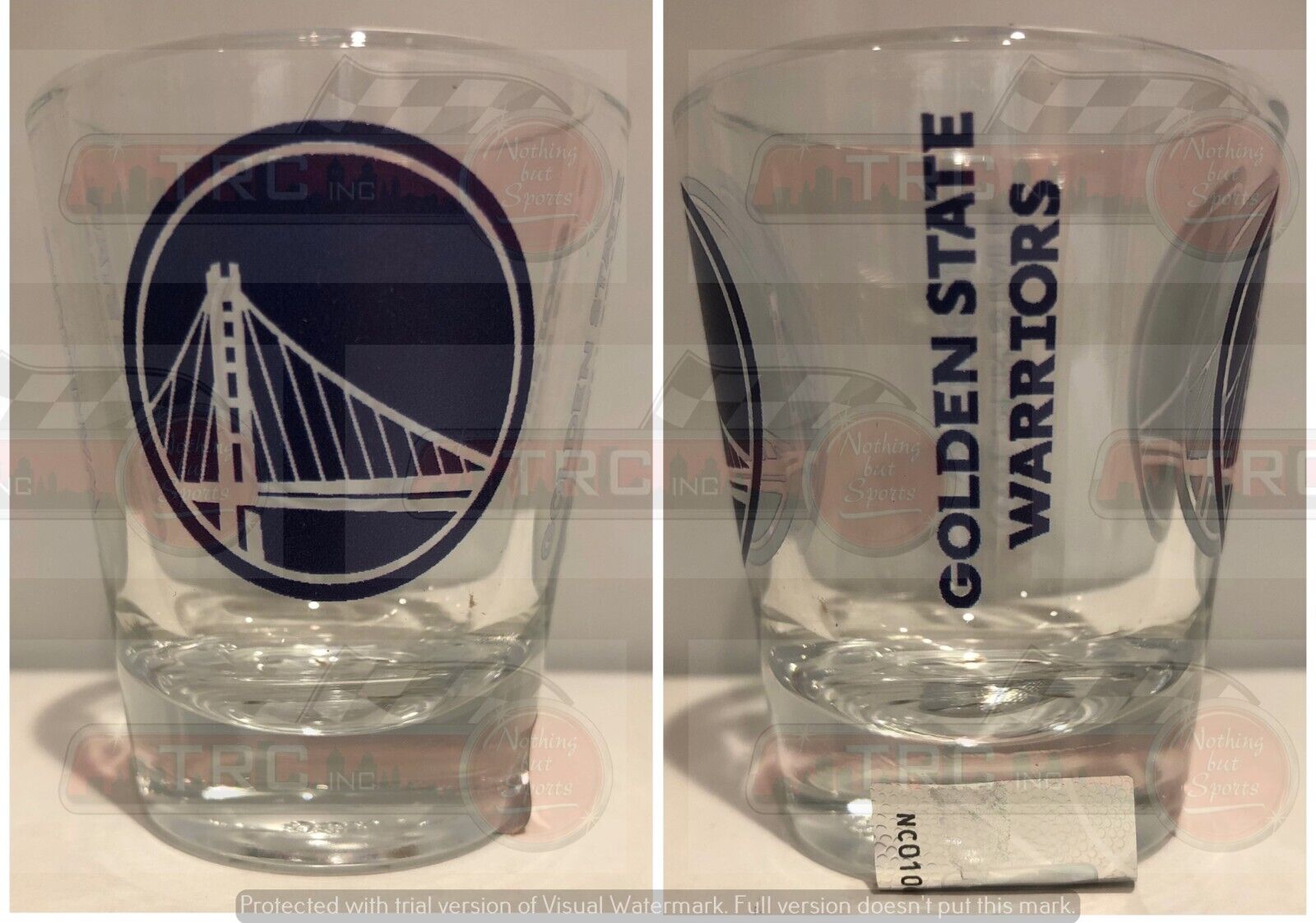 Golden State Warriors Boelter NBA Gameday 2oz Shot Glass(1)