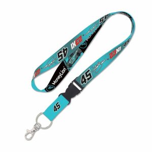 Kurt Busch 2022 Wincraft #45 Money Lion 1" Lanyard With Detachable Buckle