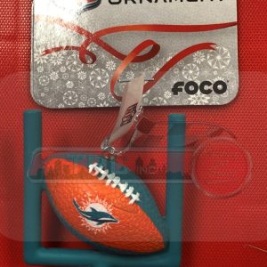 Miami Dolphins Goal Post Team Ornament