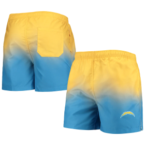 Los Angeles Chargers NFL Men's Dip Dye Swim Trunks