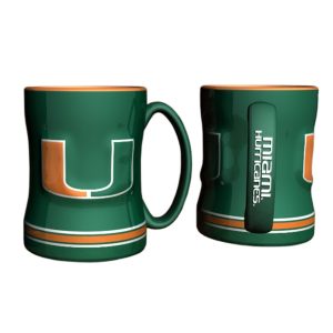 Miami Hurricanes Boelter NCAA Ceramic Coffee Mug(1) 14oz