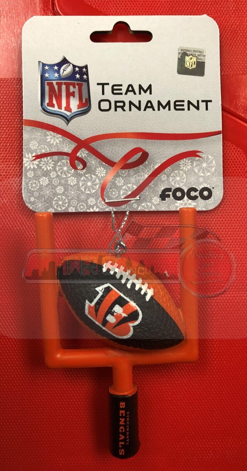 Cincinnati Bengals Forever Collectibles Goal Post Team Ornament.