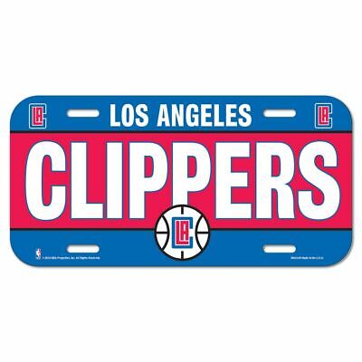 Los Angeles Clippers Wincraft NBA Plastic License Plate