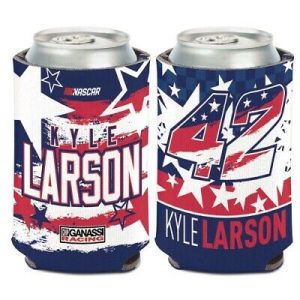Kyle Larson 2020 Wincraft #42 Ganassi Racing Patriotic 12oz Can Coolie