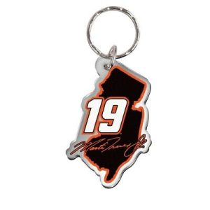 Martin Truex Jr 2020 Wincraft #19 State of New Jersey Acrylic Key Ring