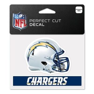 Los Angeles Chargers Wincraft NFL Perfect Cut Helmet Decal