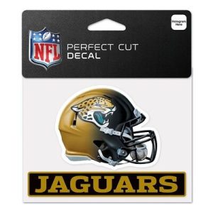 Jacksonville Jaguars Wincraft NFL Perfect Cut Helmet Decal