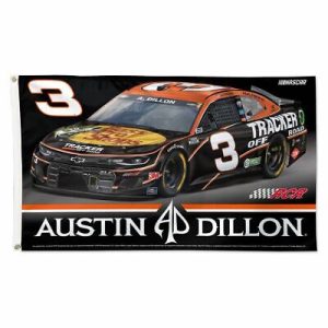 Austin Dillon Wincraft #3 Bass Pro Shops 3x5 Deluxe Flag