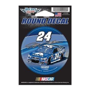 Jeff Gordon 2015 Wincraft #24 Axalta/Penn State Round Decal 3"