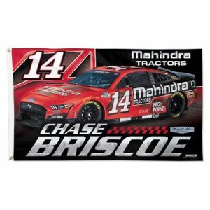 Chase Briscoe 2022 Wincraft #14 Mahindra Tractors 3x5 Deluxe Flag