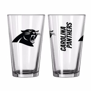 Carolina Panthers Boelter NFL Game Day 16oz Pint Glass