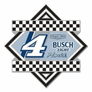 Kevin Harvick 2022 Wincraft #4 Busch Light Checkered Pin