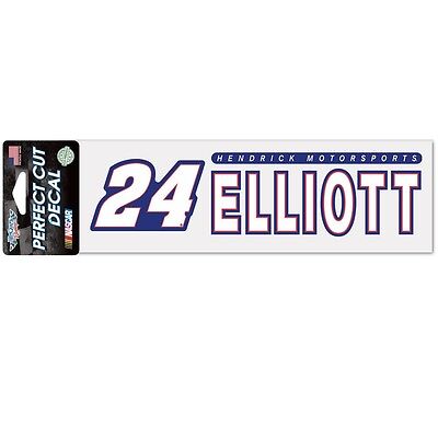 Chase Elliott 2017 Wincraft #24 Hendrick Motorsports Perfect Cut 3x7 Decal