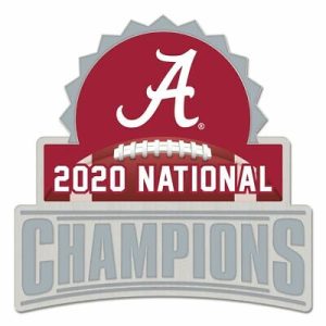 Alabama Crimson Tide Wincraft 2020 National Champions Collector Pin