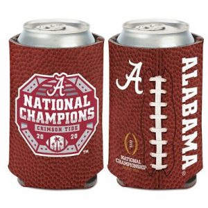 Alabama Crimson Tide Wincraft NCAA 2020 National Champions 12oz Can Coolie
