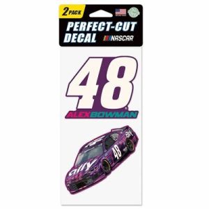 Alex Bowman 2021 Wincraft #48 Ally 4x8 2pc Decal Set