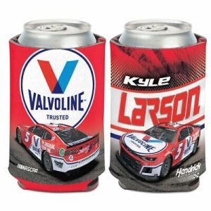 Kyle Larson 2022 Wincraft #5 Valvoline 12oz Can Coolie(1)