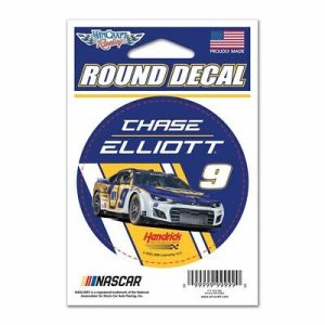 Chase Elliott 2022 Wincraft #9 NAPA Round Decal 3"