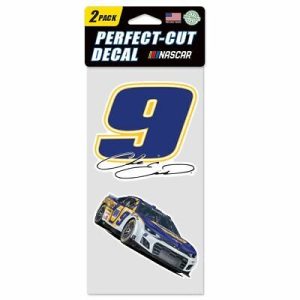Chase Elliott 2022 Wincraft #9 NAPA 4x8 2pc Decal Set
