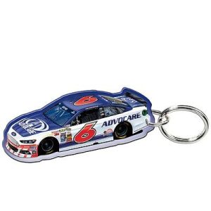 Trevor Bayne 2015 Wincraft #6 Advocare Acrylic Key Ring Mirrored