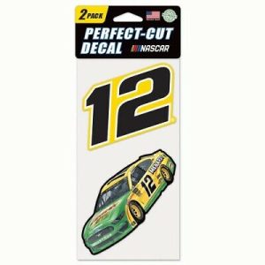 Ryan Blaney Wincraft #12 Libman/Menard's 4x8 2pc Decal Set