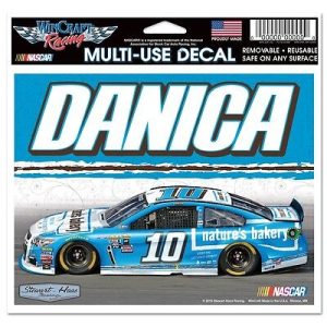 Danica Patrick 2016 Wincraft #10 Nature's Bakery 4.5x5.5 Multi Use Decal