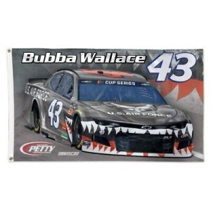 Bubba Wallace 2020 Wincraft #43 US Air Force 3x5 Deluxe Flag