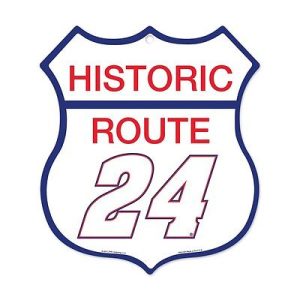 Chase Elliott 2017 Wincraft #24 Historic Route 24 10x11 Sign