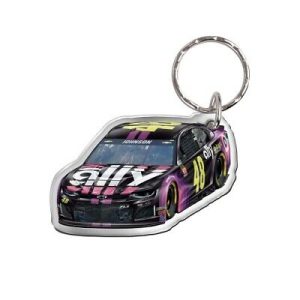 Jimmie Johnson 2019 Wincraft #48 Ally Key Ring Mirrored Back