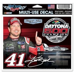Kurt Busch 2017 Wincraft #41 Daytona 500 Winner 4.5x5.5 Multi Use Decal